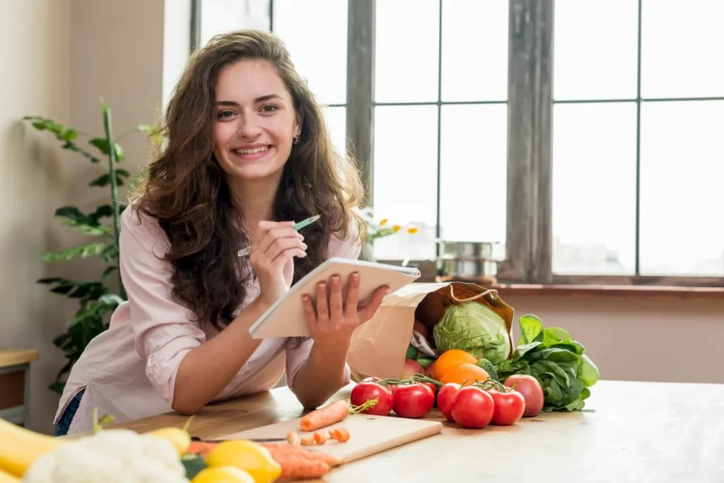 Planejamento e Organização, alimentação saudável