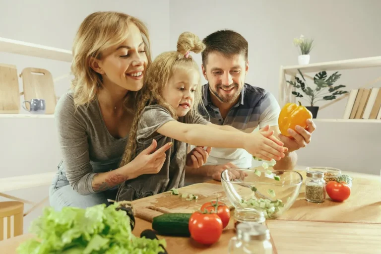 Alimentacao saudavel para familia toda