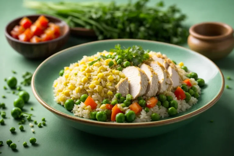 Receita de arroz de frango descomplicado