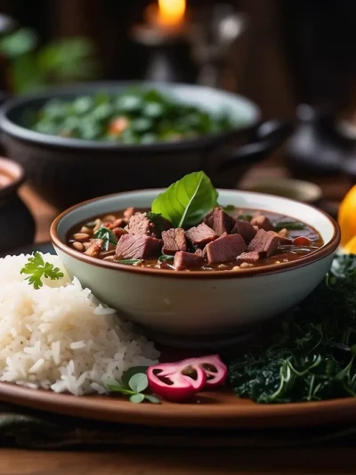 Feijoada simplificada brasileira