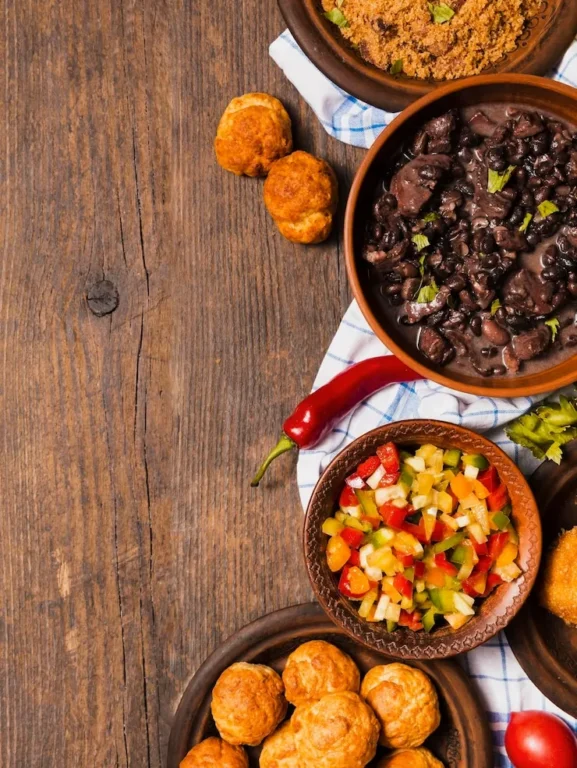 Feijoada Brasileira E Acompanhamentos